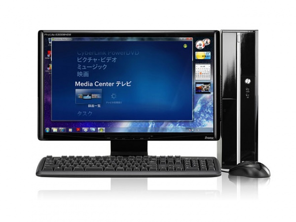 マウスコンピューター　地デジ/BS/110度CSデジタル対応の低価格液晶セットPC発売