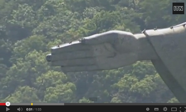 【南米発！Breaking News】リオデジャネイロの「コルコバードのキリスト像」、落雷で指先が欠ける！