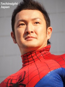 中村獅童、スパイダーマンになって凛々しく登場。