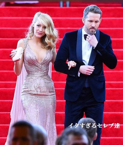 【イタすぎるセレブ達】ライアン・レイノルズ、カンヌ映画祭でブーイングを浴び、妻ブレイク・ライブリーに慰められる。