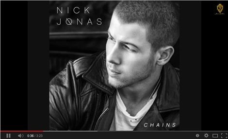 ソロで楽曲『Chains』を発表したニック・ジョナス。（画像はYouTubeのスクリーンショット）
