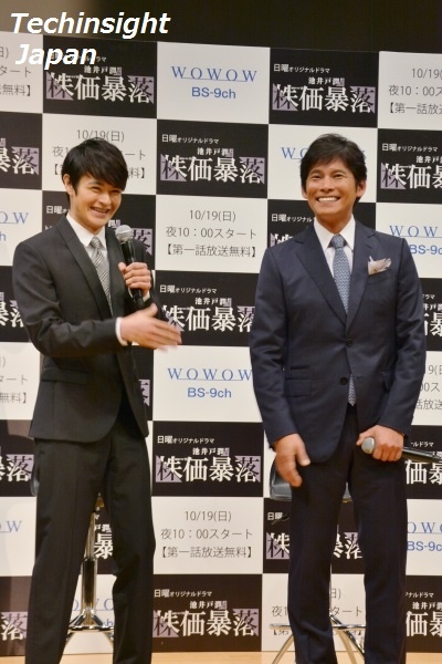 【エンタがビタミン♪】織田裕二、WOWOWドラマ初主演「やっときた!!」。自称“毒蛇”高嶋政伸「トイレでもセリフ暗唱する」2人の対決が凄い。