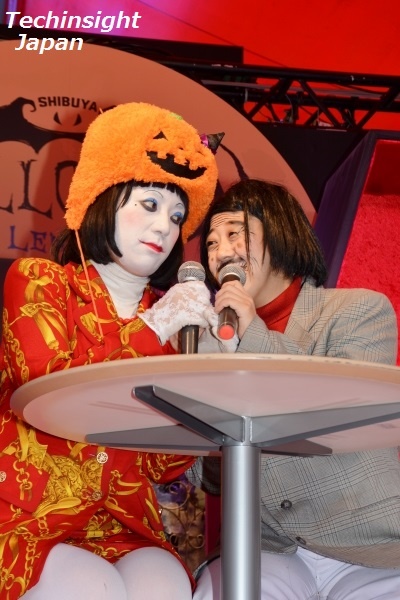 ハロウィンバージョンの朱美ちゃんと細貝さん