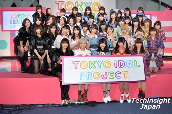 『TOKYO IDOL PROJECT』に参加するアイドルグループ　“アイドリング!!!、HKT48、でんぱ組.inc、Negicco、ベイビーレイズJAPAN”