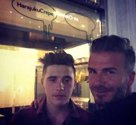 長男と仲が良いデヴィッド・ベッカム（画像はinstagram.com/davidbeckhamより）