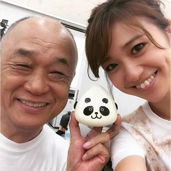 田山涼成と大島優子（画像は『大島優子 Instagram』より）