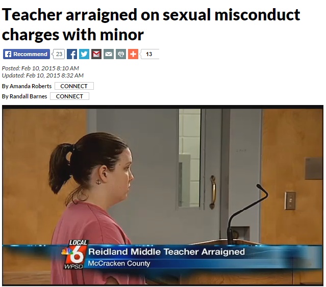 女子生徒に性的暴行。米24歳女性教師に実刑判決（画像はwpsdlocal6.comのスクリーンショット）