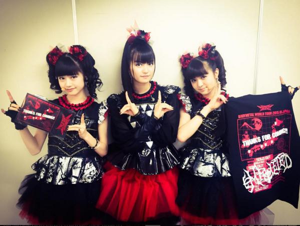 YUIMETAL、SU-METAL、MOAMETAL（画像は『BABYMETAL Instagram』より）