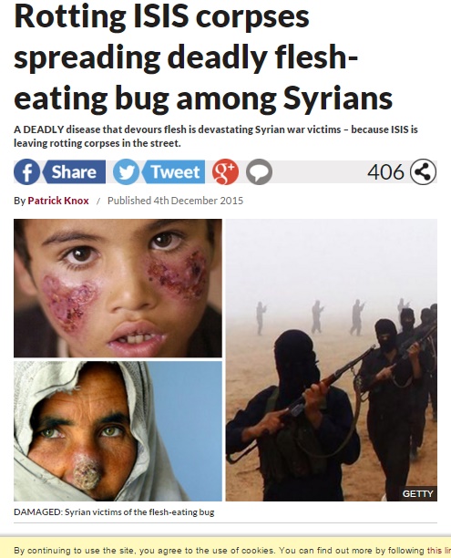 【海外発！Breaking News】シリアで奇妙な皮膚病が流行。腐敗死体に群がるハエが病原体を媒介。