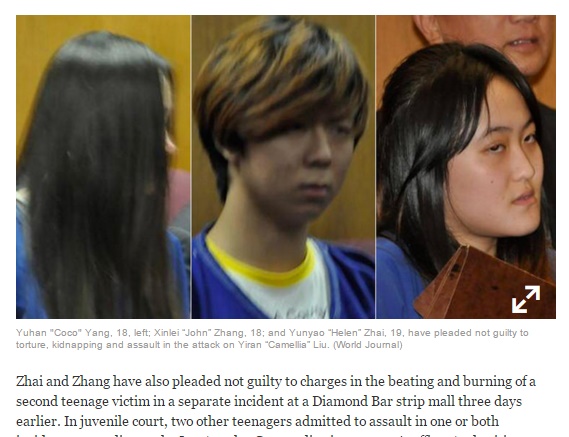 ロスの中国人留学生が壮絶なイジメ、加害者3名に実刑判決（出典：http://www.latimes.co）