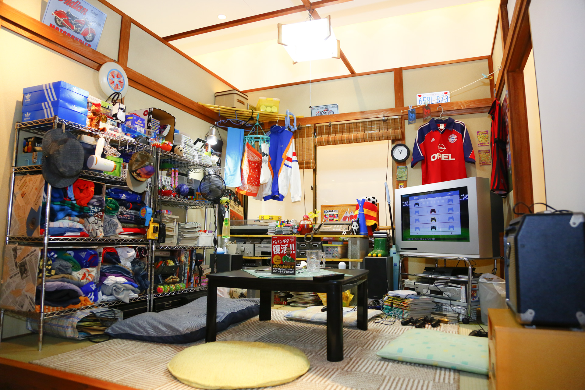 90年代サッカー好き男子の部屋　ウイイレ部屋101