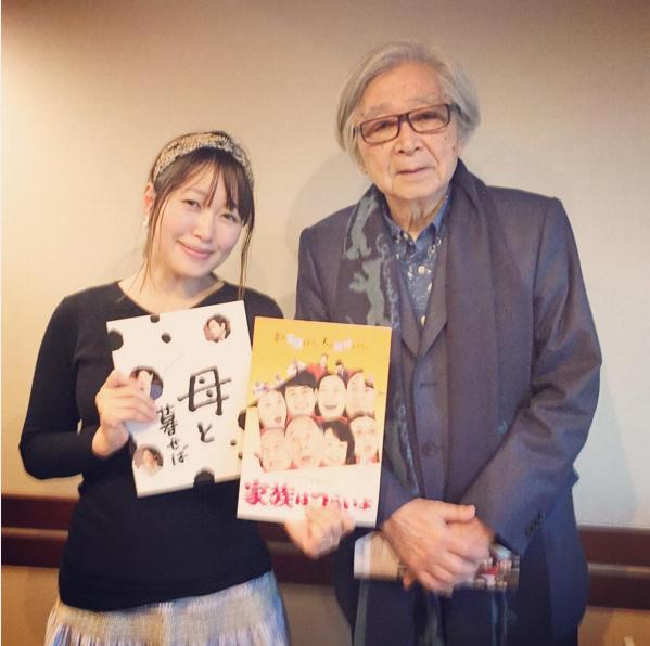 【エンタがビタミン♪】坂本美雨の娘“なまこ”ちゃん　山田洋次監督と見つめ合う