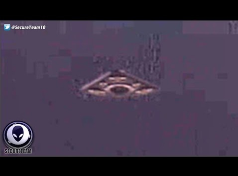 ダッシュボードカメラが偶然捉えた飛行物体の正体は？（出典：https://www.youtube.com）