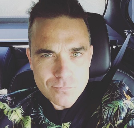 ロビー・ウィリアムスに奇癖（出典：https://www.instagram.com/robbiewilliams）