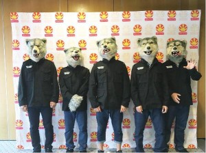 オオカミバンド”ことMAN WITH A MISSION（出典：https://www.instagram.com/mwamofficial）