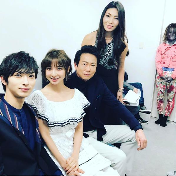 横浜流星、篠田麻里子、東幹久、Raychell（出典：https://www.instagram.com/shinodamariko3）