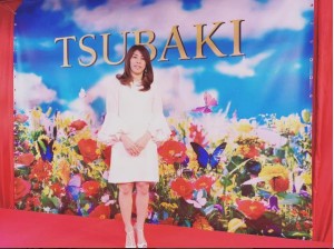 資生堂・TSUBAKIのイベントに登壇した吉田沙保里選手（出典：https://www.instagram.com/saov16）