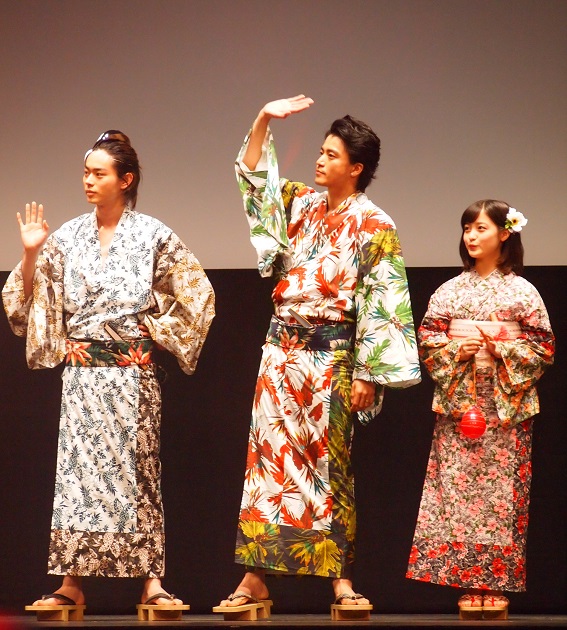 『銀魂』メインキャストの小栗旬、菅田将暉、橋本環奈