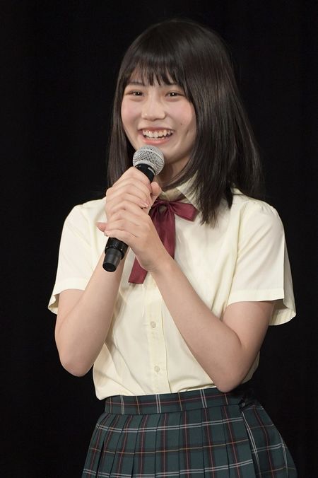 SKE48新シングルで初選抜・初センターの小畑優奈（C）AKS