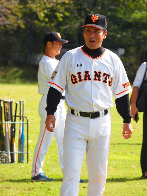 野球教室に登場した元木大介