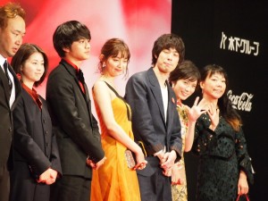 映画『勝手にふるえてろ』から松岡茉優、北村匠海、渡辺大知ら