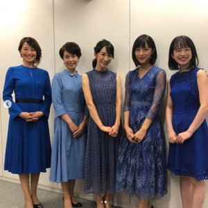 下平さやかアナ、武内絵美アナ、堂真理子アナ、竹内由恵アナ、弘中綾香アナ（画像は『竹内由恵（公式）　2018年10月19日付Instagram「今日のMステ2時間SPから並木万里菜アナウンサーが新サブMCとして登場します！」』のスクリーンショット）