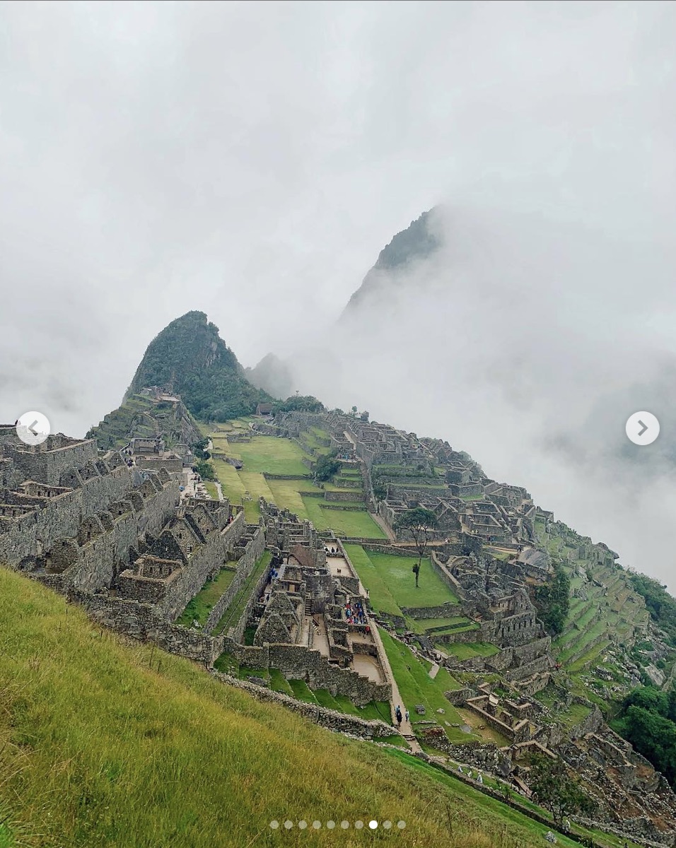 美しいマチュピチュ（画像は『Miranda　2019年2月21日付Instagram「Such a magical visit to Peru」』のスクリーンショット）