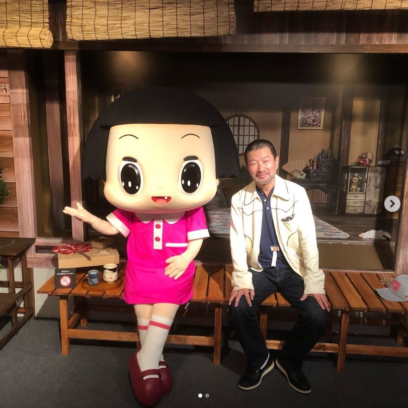 「『チコちゃんに叱られる！』銀座祭り」にて（画像は『木村祐一　2019年6月28日付Instagram「＃チコちゃん と」』のスクリーンショット）