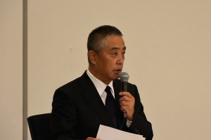 会見にて吉本・岡本昭彦社長