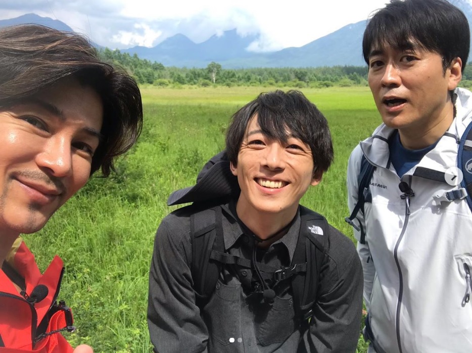 武田真治、高橋一生、安住紳一郎アナ（画像は『武田真治 Shinji Takeda official　2019年9月8日付Instagram「2019.9.6.＃TBS『＃ぴったんこカンカン』をご覧頂いた皆様ありがとうございました」』のスクリーンショット）