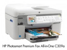 無線LANとBluetooh搭載のオールインワンプリンタ上位機種HP Photosmart Premium Fax All-in-One C309a発売　日本HP