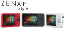 さまざまなファイル形式に対応したポータブルメディアプレーヤー「Creative ZEN X-Fi Style」など3機種を発売