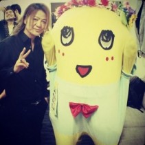 【エンタがビタミン♪】GLAY・TERU、ふなっしーとのツーショットに感激。「いつかは会えると思ってたなっし～！」