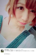 【エンタがビタミン♪】AKB48・大家志津香、ファンへの“感謝”を込めた1枚が「目の保養」と好評。