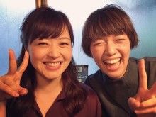 【エンタがビタミン♪】佐藤栞里＆水卜麻美アナ、弾ける笑顔の神ショットを「待ち受けに」の声