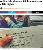 【海外発！Breaking News】インドの格安航空会社で「チャイルドフリーゾーン」の座席が設定される（印）