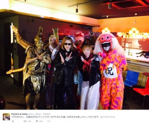 【エンタがビタミン♪】YOSHIKI、“千手観音”とXポーズ　誕生日を祝福される