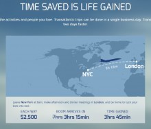 【海外発！Breaking News】NY－ロンドンが3時間15分！　新・超音速旅客機「Boom」　来年にも試験飛行
