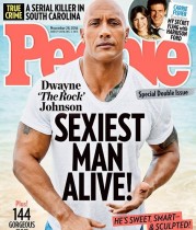 【イタすぎるセレブ達】ドウェイン・ジョンソン44歳、米誌『People』の最もセクシーな男性に！