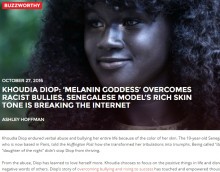 【海外発！Breaking News】誰よりも黒い肌、コンプレックスをはねのけ活躍する19歳女性（セネガル）