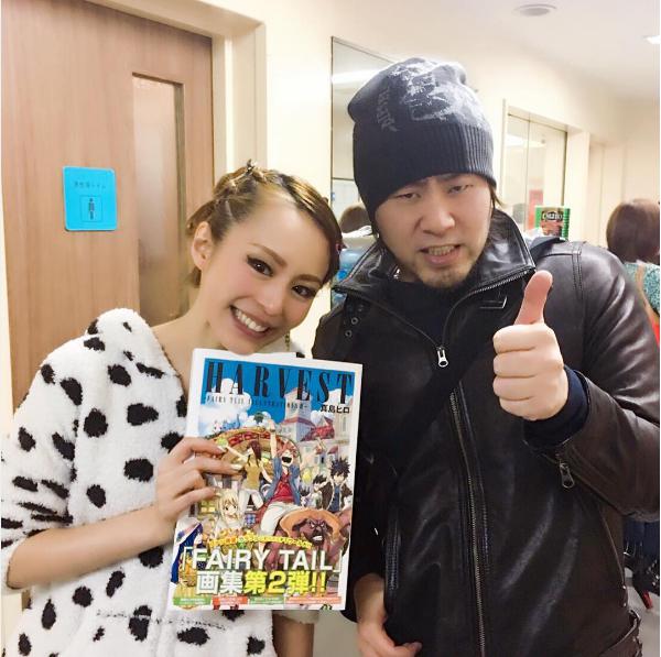 平野綾と真島ヒロさん（出典：https://www.instagram.com/a_ya.hirano）