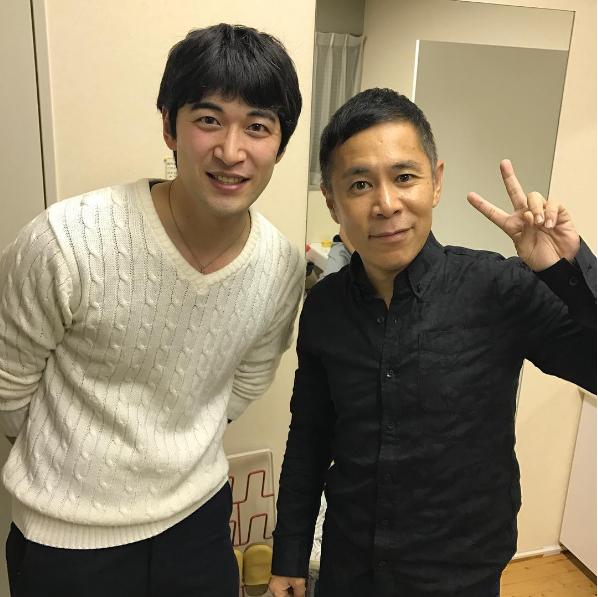 吉田悟郎と岡村隆史（出典：https://www.instagram.com/okamuradesu）