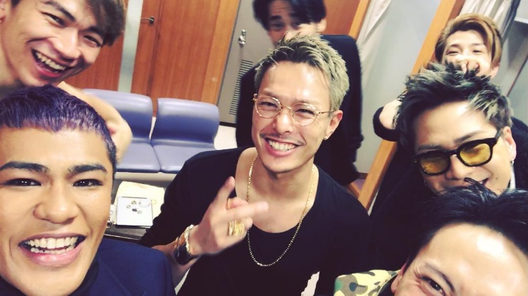 笑顔の三代目JSB（出典:https://www.instagram.com/elly24soul）