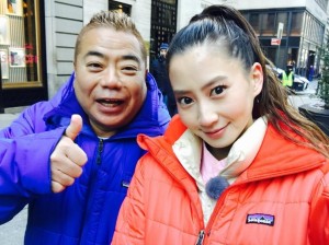 【エンタがビタミン♪】出川哲朗と“夫婦”に間違えられた河北麻友子　ホームタウンNYをペアルックで