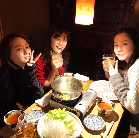 “初めてのご飯”で「懐かしい、嬉しい」と喜ぶ蓮佛美沙子（出典：https://www.instagram.com/renbutsu_misako）