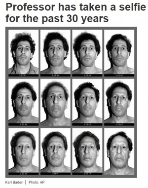 【海外発！Breaking News】30年間、毎日顔写真を撮り続けた男性　総数11000枚に（米）