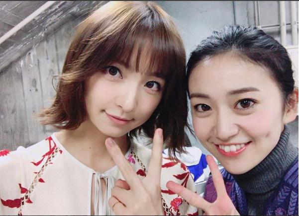 篠田麻里子と大島優子（出典：https://www.instagram.com/shinodamariko3）