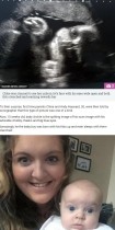 【海外発！Breaking News】超音波に映ったお腹の赤ちゃんの形相に母仰天！（英）