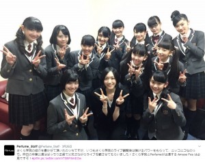 【エンタがビタミン♪】Perfumeのっち、アイドルグループ・さくら学院を絶賛「あっという間に化けるぞ！」