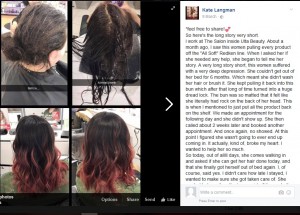 【海外発！Breaking News】半年間洗髪していなかった女性　美容師のテクニックで超美髪に（米）